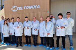 Instituto mokslininkai Teltonikos technologijų centre